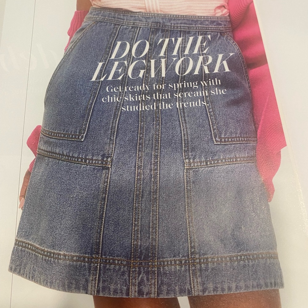 NEW Spring 24 Cabi Speedway Skirt no animals or smoke
